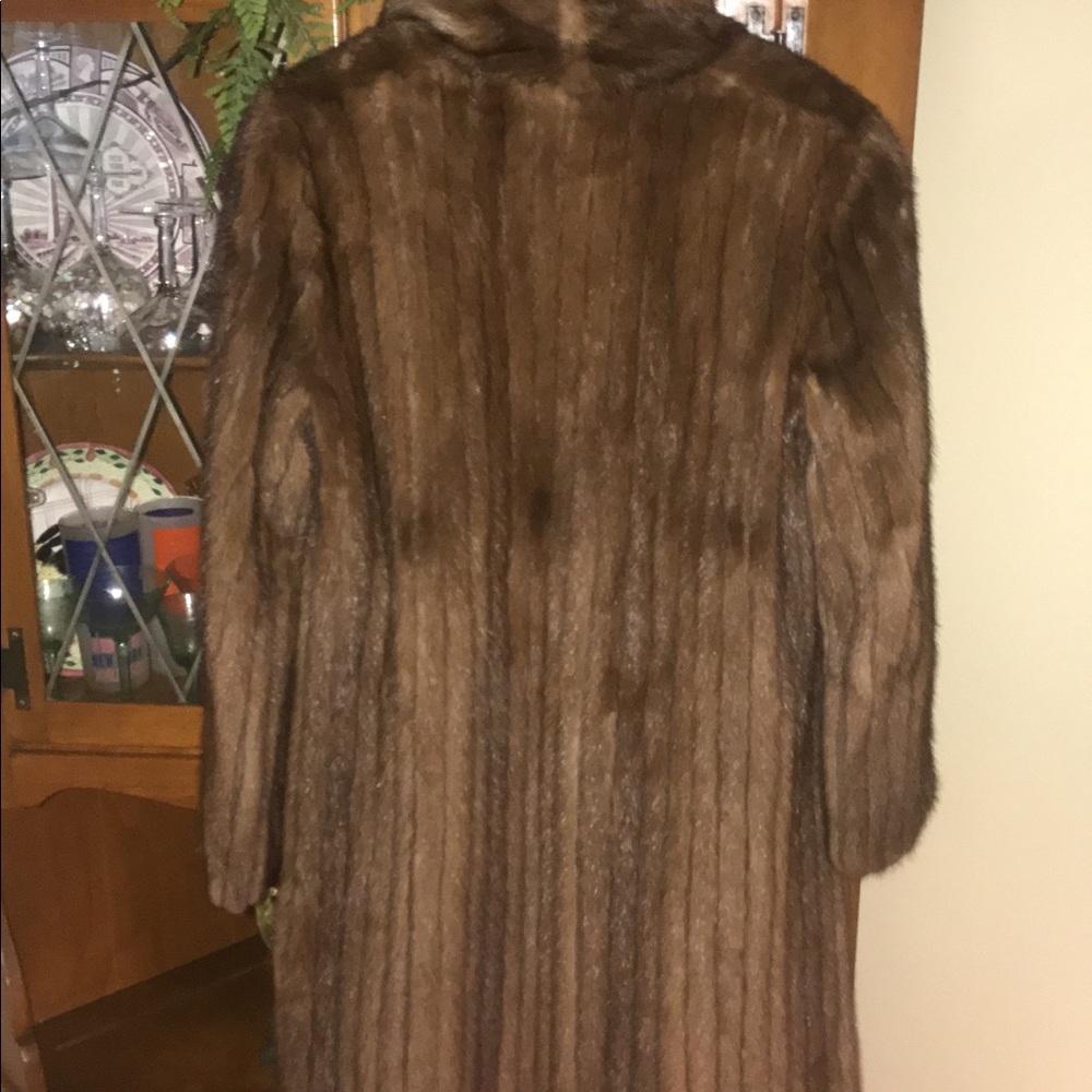 Authentic Mink Fur coat size 10 - Picture 6 of 7